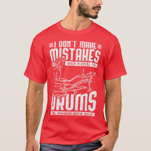 Grappige Drums Gift Drummer Percussie T-shirt