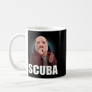 Grappige Duikdans Meme Varken Man Meme Brainrot Koffiemok
