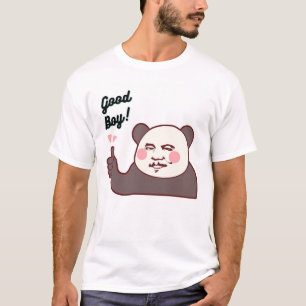 Grappige Duim Omhoog Panda Meme T-shirt