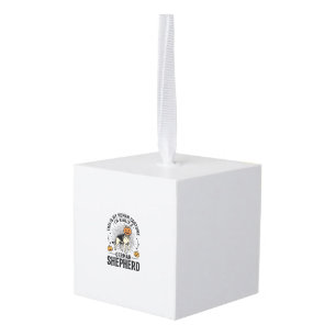 Grappige Duitse Herders Halloween Kostuum Honden O Kubus Ornament