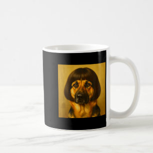 Grappige Duitse Herdershond Bob Kapsel Hond Meme M Koffiemok