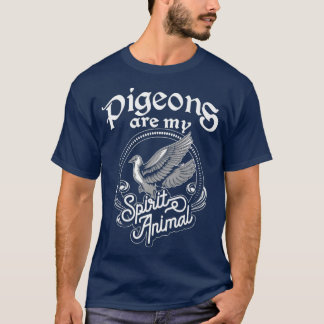 Grappige duiven zijn mijn dierlijk cadeau voor man t-shirt