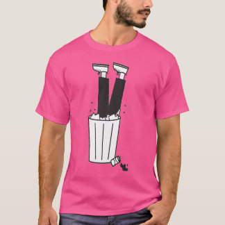 Grappige Dumpster Diving Bak T-shirt