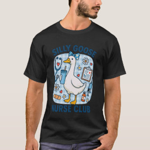 Grappige Dwaas Verpleegster Club Verpleegster Humo T-shirt