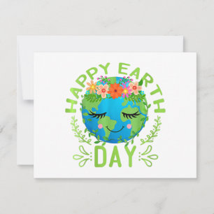 Grappige Earth Day Quote Aarde Cool Gelukkige Eart Kaart