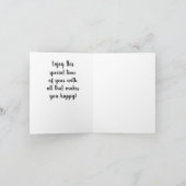 GRAPPIGE ECHTE "PAAS GROET" KAART (Binnen)