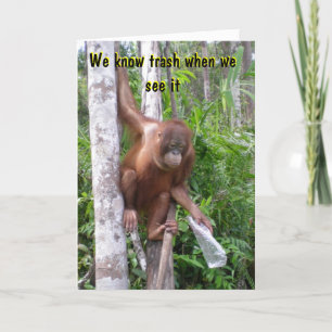 Grappige echtscheiding of het opbreken van aanmoed kaart