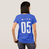 Grappige echtscheiding Vijfde ex-vrouw 05 team twe T-shirt (Achterkant volledig)