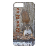 Grappige Eekhoorn iPhone Case (Achterkant)