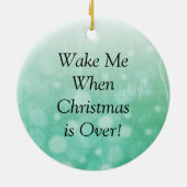 Grappige eekhoorn kerstversiering keramisch ornament (Achterkant)