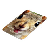 Grappige Eekhoorn Koelkast Magnet - Schattigee en Magneet (Linkerzijde)