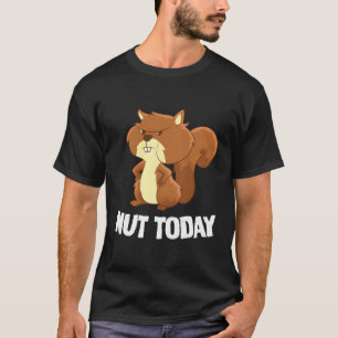 Grappige eekhoornnoot vandaag Grappige eekhoorn T-shirt