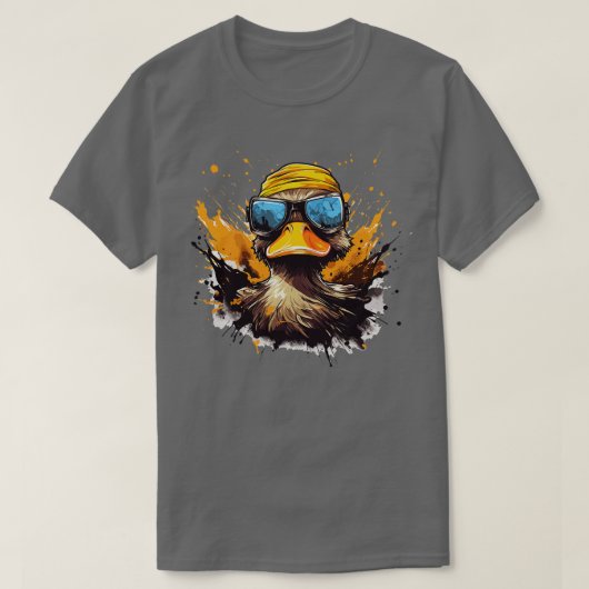 Grappige eend 1 t-shirt (Design voorkant)