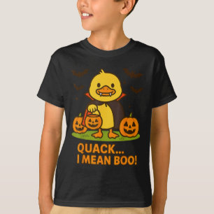 Grappige Eend Halloween Kostuum – Kwak Ik Bedoel B T-shirt