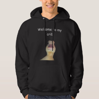 Grappige Eend Meme – “Welkom in Mijn Huis” Schatti Hoodie