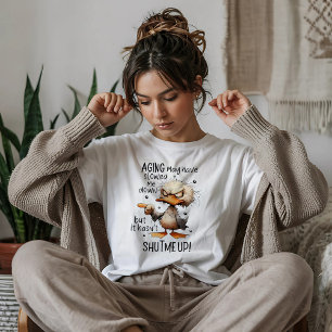 Grappige Eend Sarcasme T-shirt