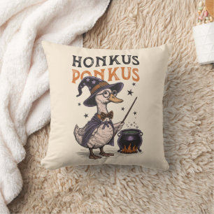Grappige Eend Tovenaar Honkus Ponkus Vintage Hallo Kussen