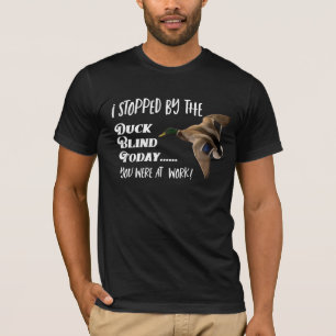 Grappige Eendenjacht Wild Eend Blinde Werk Mannen T-shirt