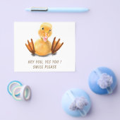 Grappige eendenvliegers flyer (Enkel)