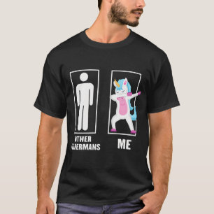 Grappige Eenhoorn Dabbing Andere visser Mich,Ander T-shirt