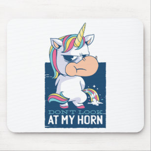 Grappige Eenhoorn Spreuk - Magische Pony Citaat Ko Muismat