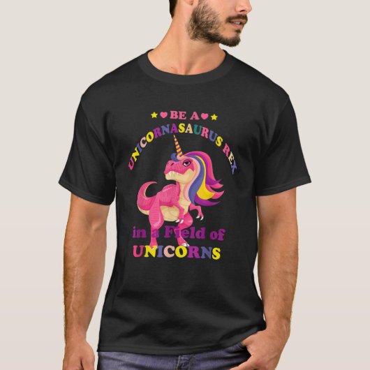 grappige eenhoorn t-shirt (Voorkant)
