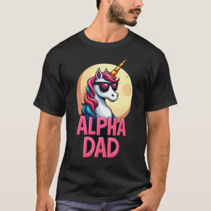 Grappige Eenhoorn Vader Laufey Mannen Vaderdag Ker T-shirt
