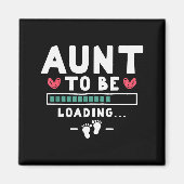 Grappige Eerste Keer Zwangerschapsaankondiging - T Magneet (Voorkant)