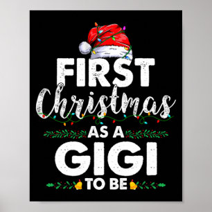 Grappige eerste kerst als een Gigi om nieuwe Gigi Poster