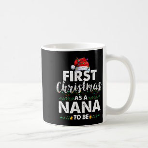 Grappige eerste kerst als Nana om te zijn Nieuwe N Koffiemok