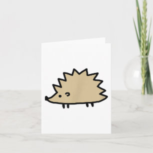 Grappige Egel Voor Egel Liefhebbers  Kaart