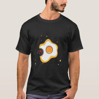 Grappige EGG Pi-dag Taart Wiskunde Liefhebber Geek T-shirt