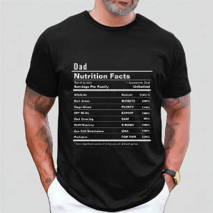 Grappige eigenschappen Custom Dad Vaders Dag Voedi T-shirt