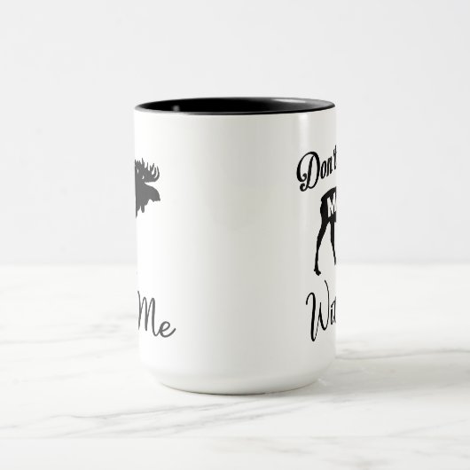 Grappige eland lover mok (Midden)