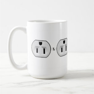 Grappige ElektroMok van de Afzet de Gift van de Koffiemok