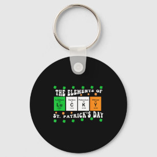Grappige Elementen Van Lucky Periodiek Systeem Pat Sleutelhanger