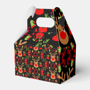 Grappige Elf Christmas Wrapping Bedankdoosjes