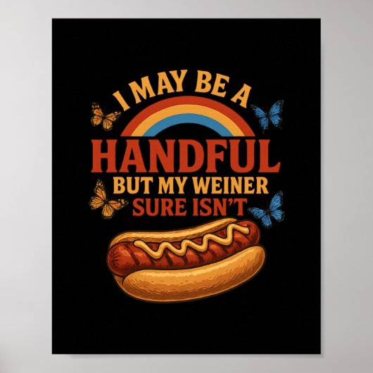 Grappige Embyrring Ruwe Cringey Ongepaste Humor  Poster (Voorkant)