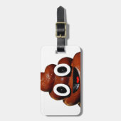 grappige emoji bagagelabel (Voorkant verticaal)