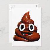 grappige emoji briefkaart (Voorkant / Achterkant)