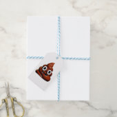 grappige emoji cadeaulabel (Met Touw)