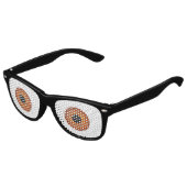 GRAPPIGE EMOJI. GRAPPIGE BRUINE OGEN KINDER ZONNEBRIL (Gekanteld)