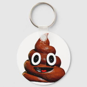 grappige emoji sleutelhanger