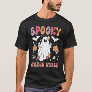 Grappige en engelachtige hoofdverpleegster Hallowe T-shirt