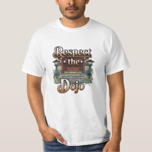 Grappige en gedurfde karate liefhebber graphics t-shirt