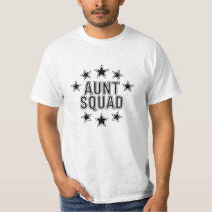 Grappige en gedurfde tante waardering graphics t-shirt