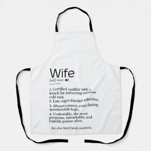 Grappige en hartverwarmende definitie van een echt schort