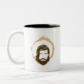Grappige en inspirerende koffiemok tweekleurige koffiemok