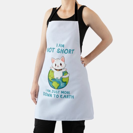 Grappige en Leuke Kat- Down To Earth Schort (Insitu)