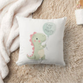 Grappige en Motiverende Dino Grafiek Kussen (Deken)